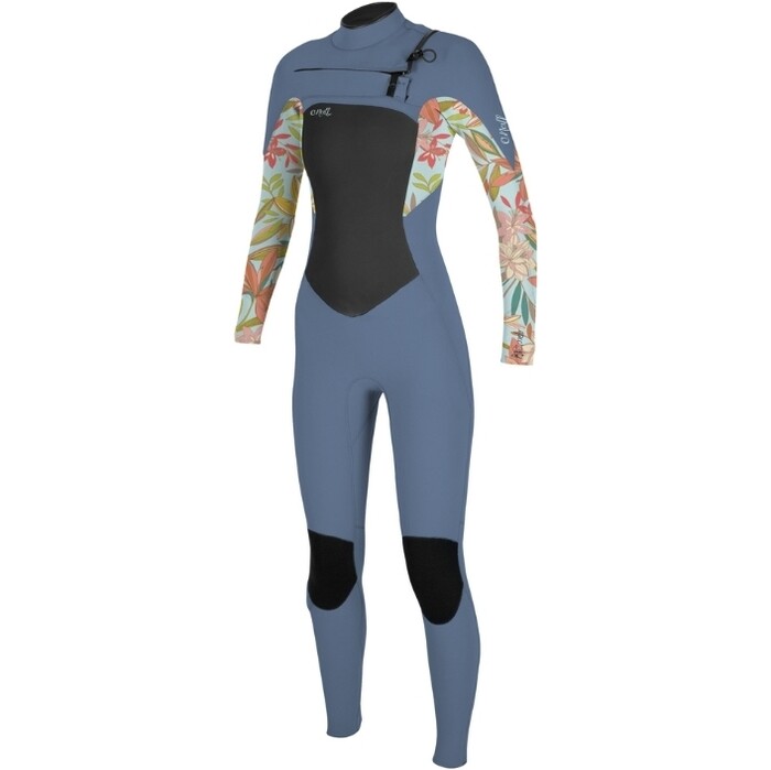 O'Neill Women's Epic 4/3mm Back Zip Full Wetsuit, Black/Black/Black, 6 for sale | Delran, NJ